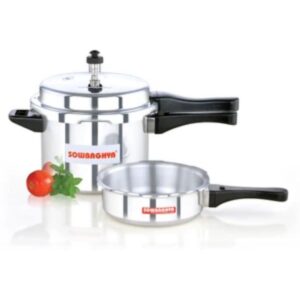 Sowbaghya Cooker 5L Aluminium Pressure Cooker
