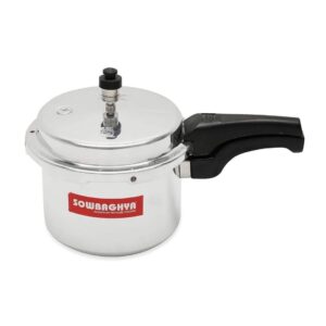 Sowbaghya Cooker 7.5L Aluminium Pressure Cooker